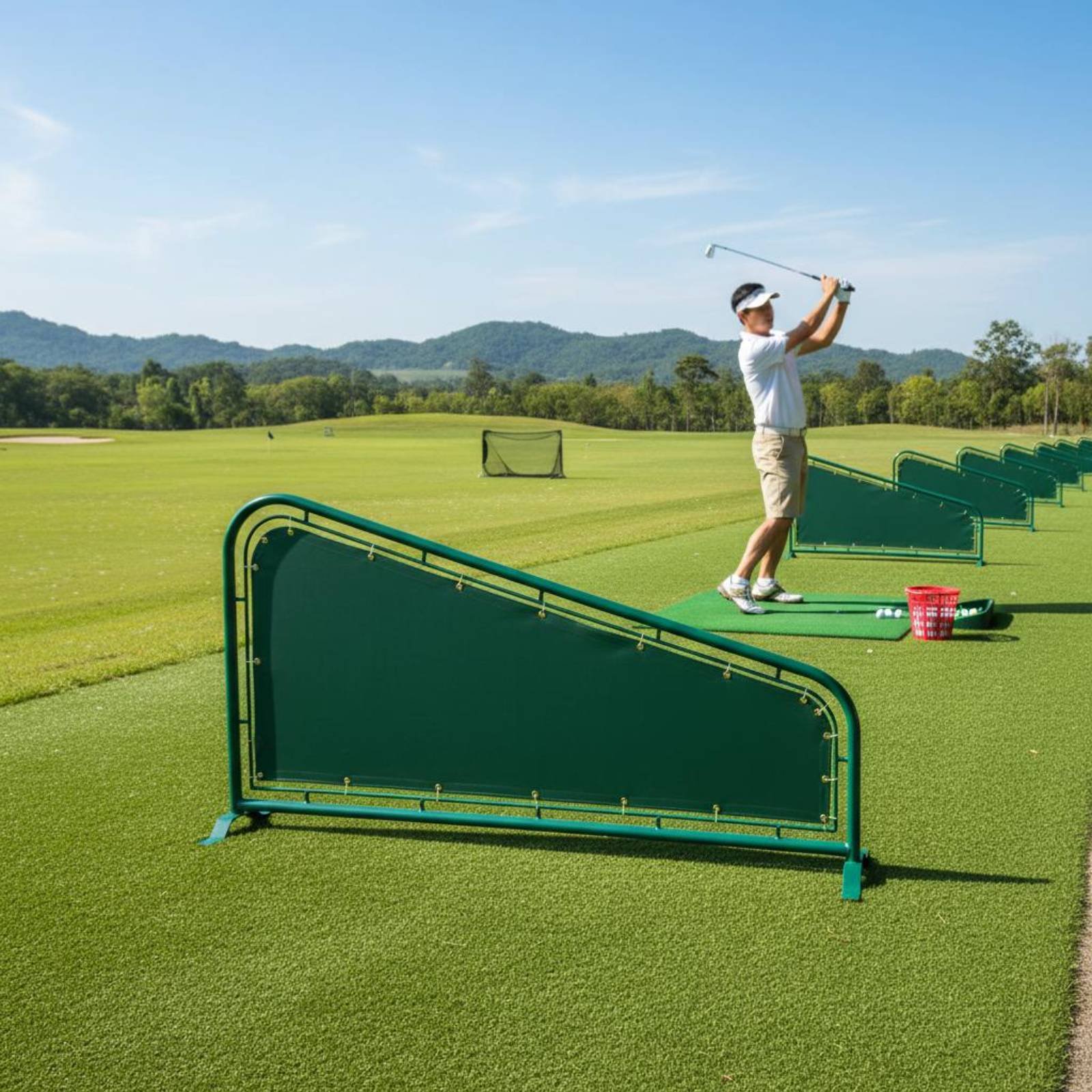 Canvas Golf Divider Heavy Duty - Practice Equipment For Golf review and price