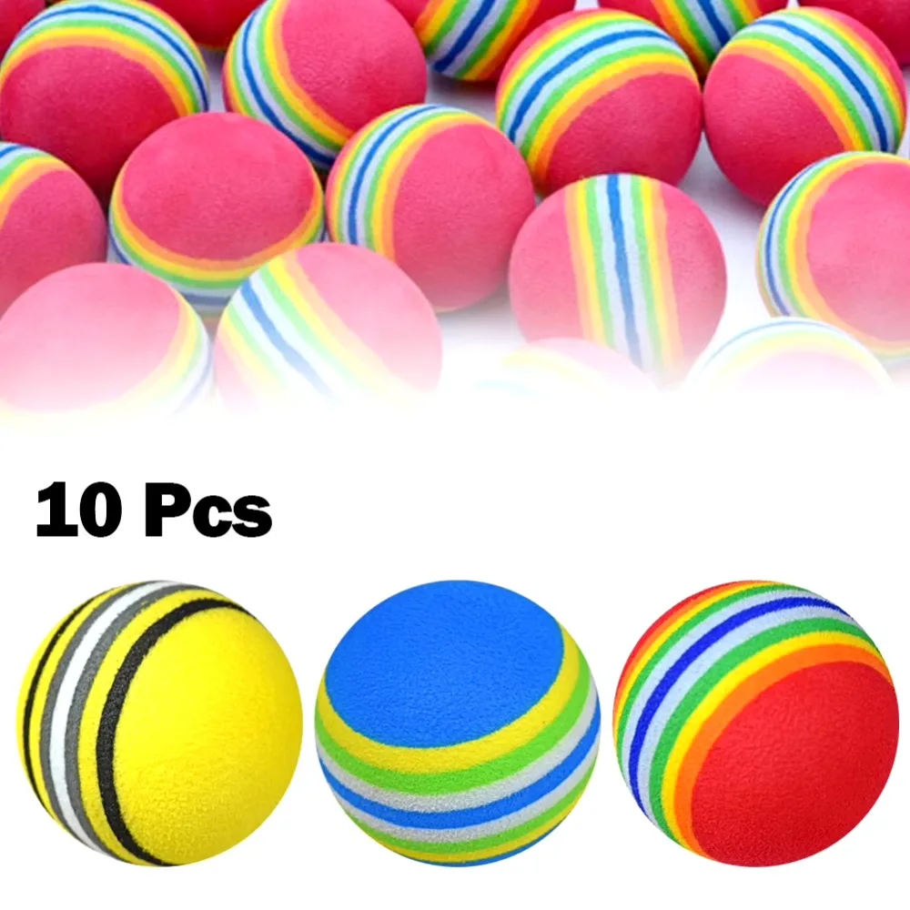 10Pcs 35mm Golf Practice Foam  - Practice Equipment For Golf review and price