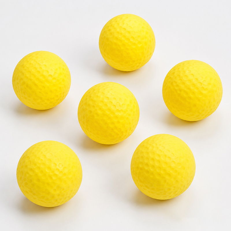 6/12PCS Yellow PU Golf Practic - Practice Equipment For Golf review and price
