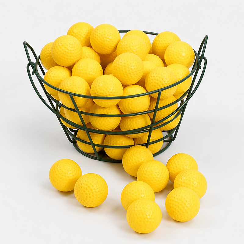 6/12PCS Yellow PU Golf Practic - Practice Equipment For Golf review and price