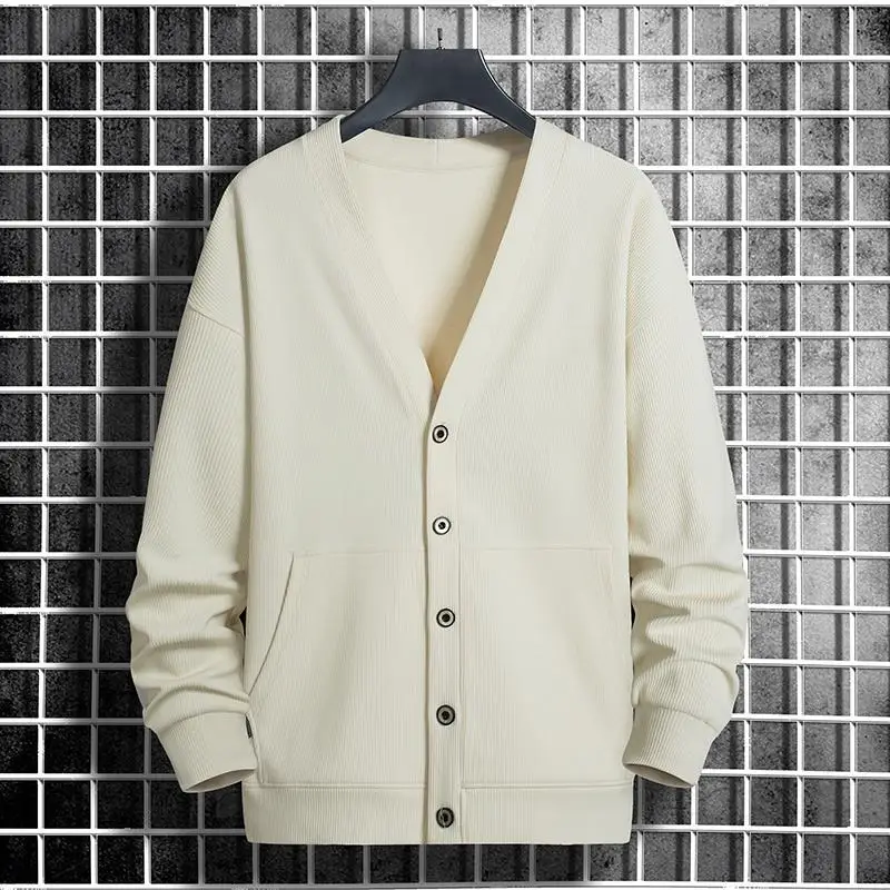 Knit Cardigan Men Korean Style - Golf Equipment Discount review and price