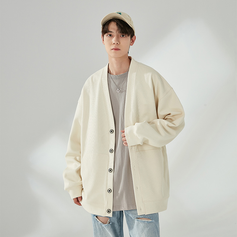 Knit Cardigan Men Korean Style - Golf Equipment Discount review and price