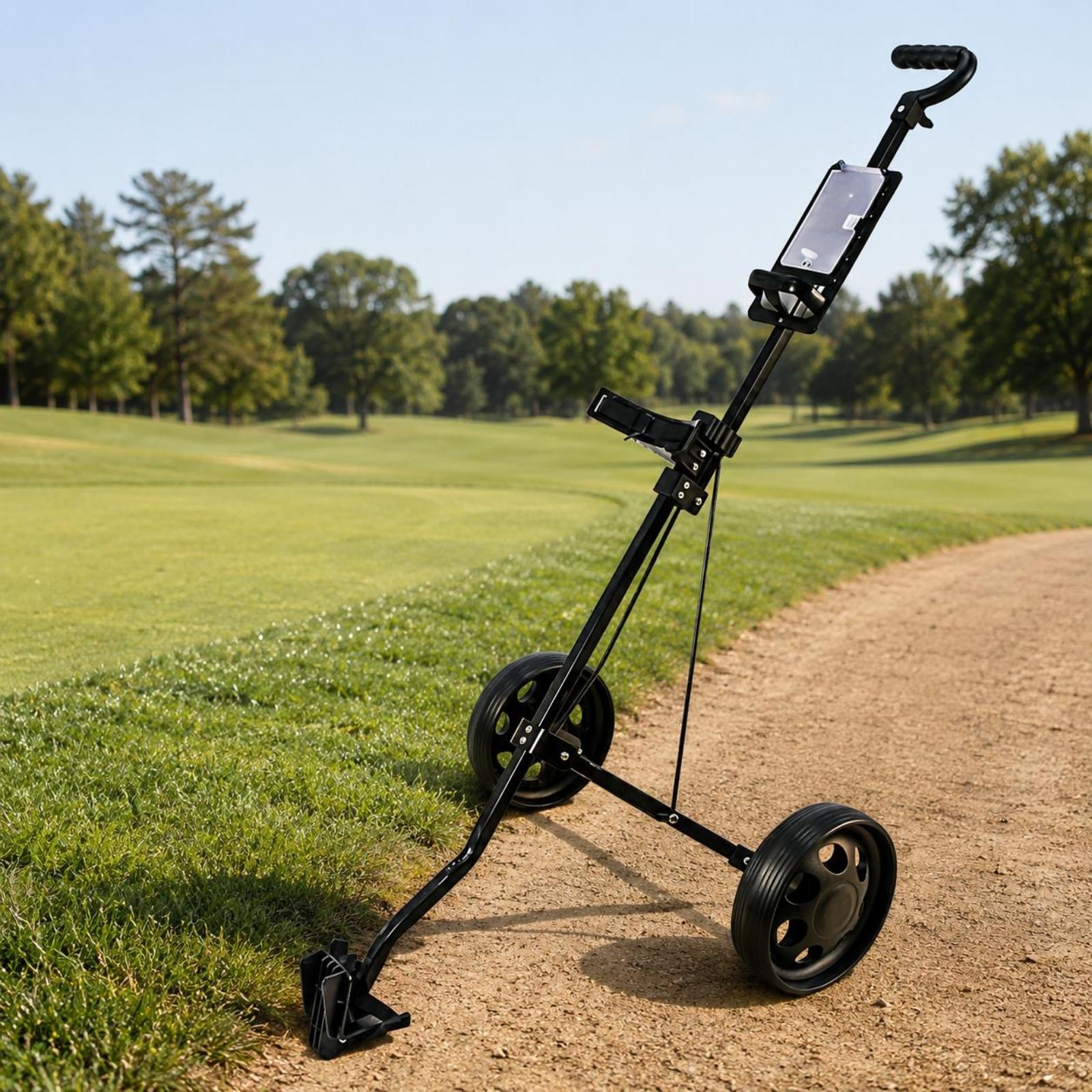 Foldable Two Wheel Golf Equipm - Practice Equipment For Golf review and price